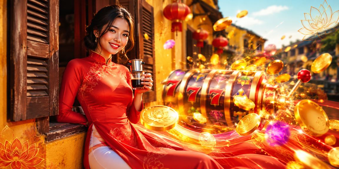 Không khí giải trí và cá cược tại Hội An với trang phục áo dài truyền thống