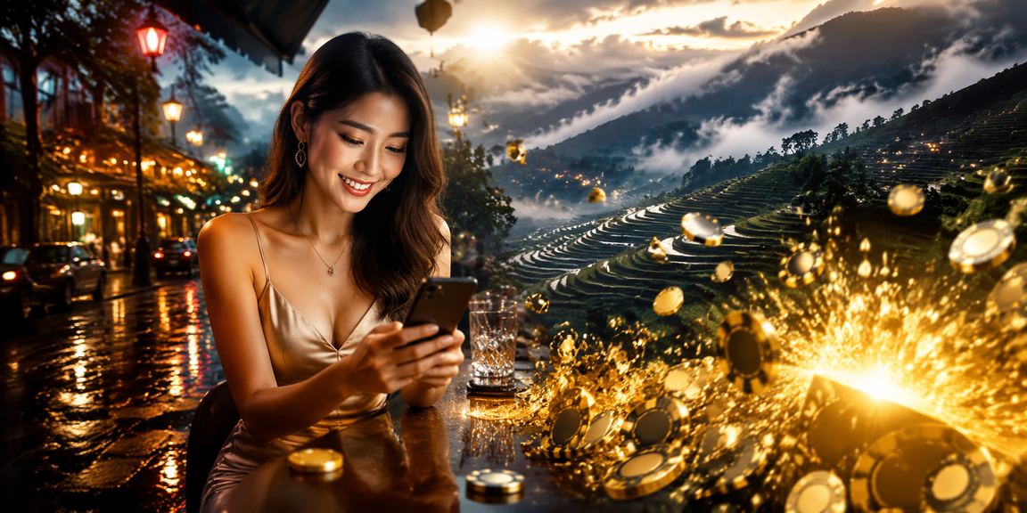 Người dùng tại Sa Pa truy cập casino di động trong không gian núi rừng Việt Nam